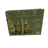 Cowboy Boot Salt and Pepper Shakers