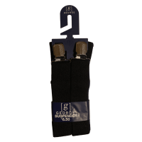 Men's Black Suspenders